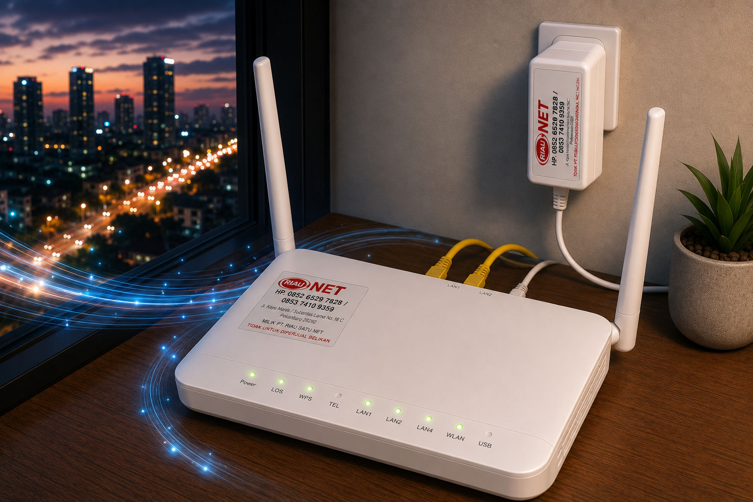 Riau Satu Net - Jaringan Internet Fiber Optic